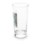 AI妖怪大図鑑のエイヒレ妖怪　炙りん坊 Long Sized Water Glass :right