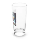 funny-itemsの深夜のドライブ、リスゾンビ君 Long Sized Water Glass :right