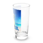 nico20190629のパグ ポコ② Long Sized Water Glass :right