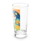 りすのリスのおでかけ Long Sized Water Glass :right