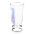 World_Teesのバブルガムを噛むアニメガール 日本の美学 アニメオタク Long Sized Water Glass :right