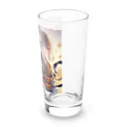 ISLG_AiのAIショップの夕暮れの優雅さ Long Sized Water Glass :right