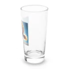 アニマルペイントの鷲のグッズ Long Sized Water Glass :right