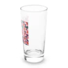 OTIRUBUTUBUTUの赤い花 Long Sized Water Glass :right