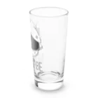 kiddingrOOmのねこ鍋・ブラック Long Sized Water Glass :right