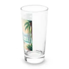 Paradise ExploreのPalm Breeze Bliss Long Sized Water Glass :right