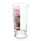 うりこみ屋の芸能の女神弁財天さま Long Sized Water Glass :right