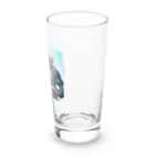 komi39の赤いパンツ着用したゴジラ Long Sized Water Glass :right