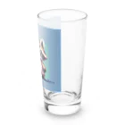 himajinseijin01のドット絵アライグマちゃんTシャツサイズ Long Sized Water Glass :right