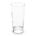 青い鳥の沖縄のくじら Long Sized Water Glass :right