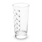 食品雑貨屋ぽんじのgood and bad naosuke (総柄01) Long Sized Water Glass :right