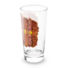 FunFanShopのジューシーな赤身がたまらない牛かつシリーズ Long Sized Water Glass :right