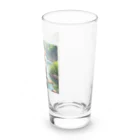 アニマルアートのカワウソ Long Sized Water Glass :right