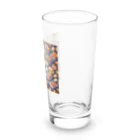 ドット絵賢者のドット絵シリーズ９チキン祭りゴージャスver. Long Sized Water Glass :right