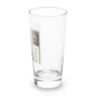 SUZURI56のミドリのたぬき Long Sized Water Glass :right