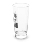 よもぎだいふくのかっこいいパンダグッズ Long Sized Water Glass :right