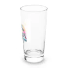 Gokuuchan's Cute Creationsのゴクウちゃんとタコス　time Long Sized Water Glass :right