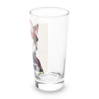 Shellの働く猫：消防士 Long Sized Water Glass :right