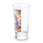 momoart8888の笑いが止まらない猫ちゃん🐈🩷 Long Sized Water Glass :right