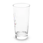 hikotakuの透明服を着た猫 Long Sized Water Glass :right