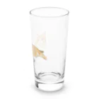 Me_canのゴロリンみかんちゃん Long Sized Water Glass :right