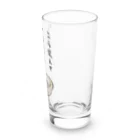 おもしろ書道Tシャツ専門店『てんくり』のこう見えて 一生懸命 生きてます。 Long Sized Water Glass :right