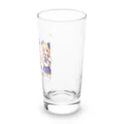 aaammmamのセーラー服　ロングヘア　美少女　アニメ　漫画　日本 Long Sized Water Glass :right