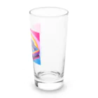 ドット職人のピクセルアート　レトロゲーム Long Sized Water Glass :right