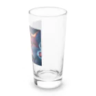 YFCの大都会に立つシリアスなキツネ② Long Sized Water Glass :right