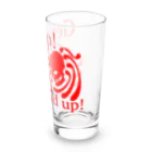 『NG （Niche・Gate）』ニッチゲート-- IN SUZURIのGet Up! Stand Up!(赤) Long Sized Water Glass :right