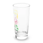 にゃんまるけのカラフルまるけ Long Sized Water Glass :right