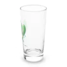 「キュートなアズキとマメタのワンダフル・ドリームランド」の小松菜ちゃん Long Sized Water Glass :right