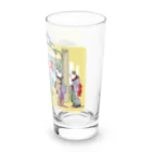 freehandの浮世絵猫のお風呂屋さん Long Sized Water Glass :right