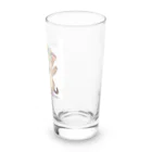 ハワイライフのアロハねこ Long Sized Water Glass :right