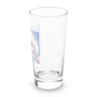 百合の花のモフモフビションフリーゼグッズ Long Sized Water Glass :right