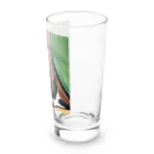 Ppit8のどっしりかまえる猫ちゃん Long Sized Water Glass :right