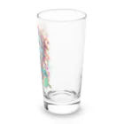 NeuralWearDesignsのNeon Nightmare: A Colorful Horror Experience Long Sized Water Glass :right