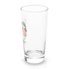 kazu_gのマメシバのつぶやき「ねぇ…散歩しようよ…」（セリフ入り） Long Sized Water Glass :right