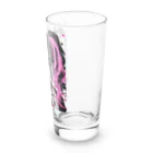 ぴよ♡のピンク髪女の子 Long Sized Water Glass :right