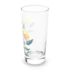 RetrowaveFlowerのRetrowaveFlower-ベニバナ- Long Sized Water Glass :right