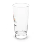 yuruTの地平線の彼方へ飛ぶにゃ Long Sized Water Glass :right