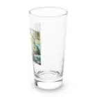 zukit4sのジョークを言っているカエル Long Sized Water Glass :right