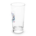 キャットパラダイス☆彡のユニ猫　宇宙空間 Long Sized Water Glass :right