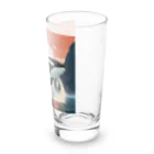 はちみつあめの夕日のシャチ Long Sized Water Glass :right