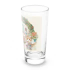 猫のきぬくんのお店のベーカリーこげまるスタッフ御一行様 Long Sized Water Glass :right