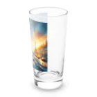 ハッピーハッピープラザ！の水のある町 Long Sized Water Glass :right