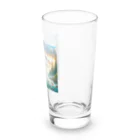 daichan Marketの熊の親子 Long Sized Water Glass :right