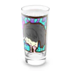 takku@doodlesのダチョウとフラミンゴ Long Sized Water Glass :right