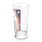 はなにゃんのおうちの虹色に輝くかわいい白猫ちゃん2 Long Sized Water Glass :right