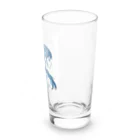 koriyuuの青白の芸術的な2人の女子高生 Long Sized Water Glass :right